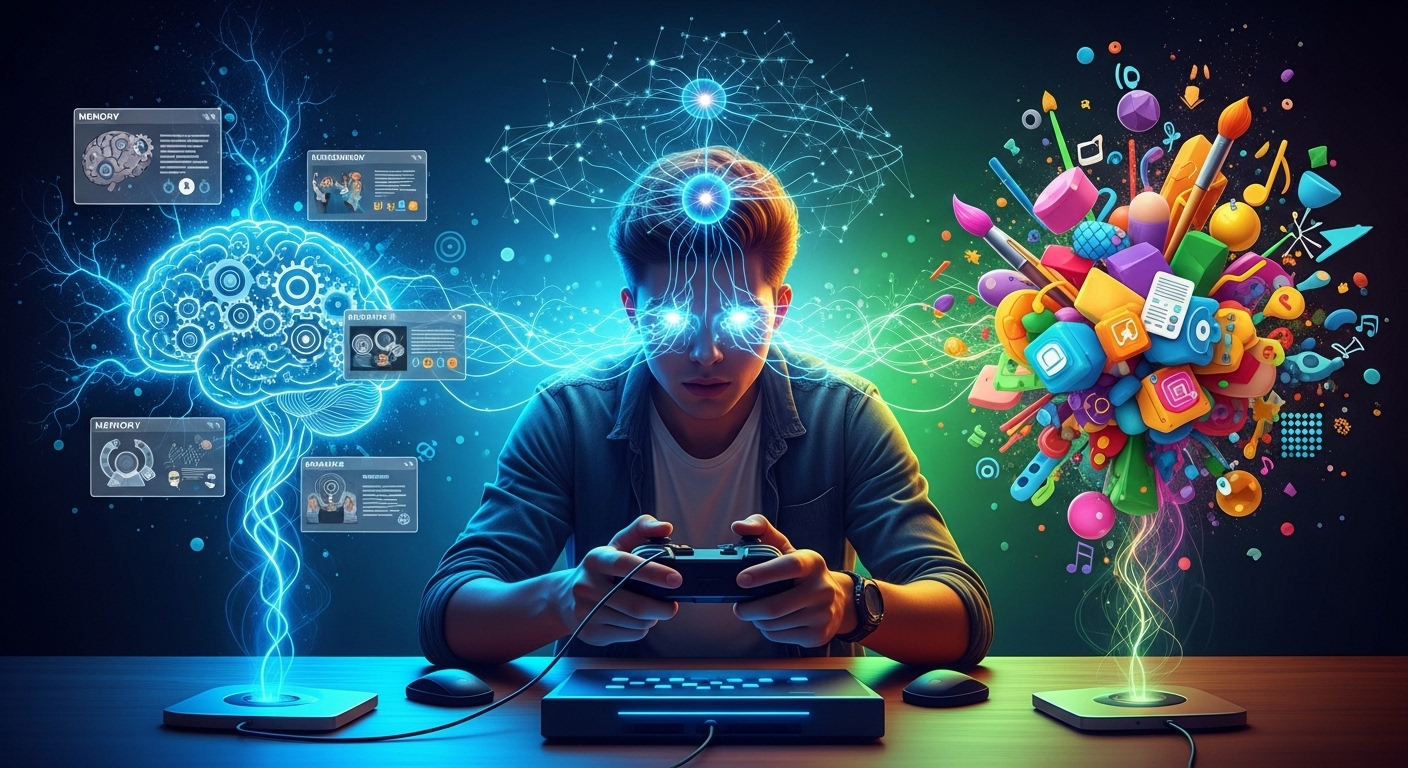 The Hidden Benefits of Gaming: How Play Improves Focus, Memory and Creativity