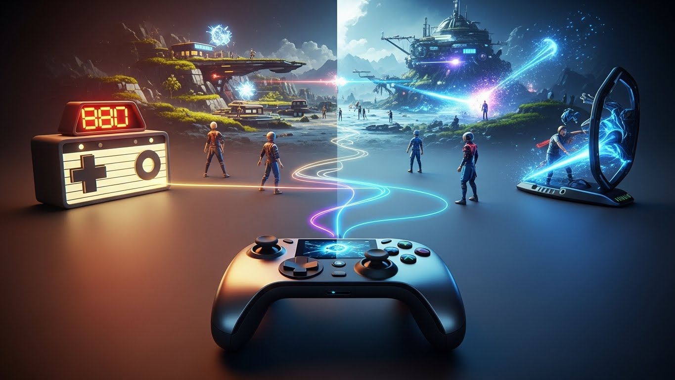 Pixels, Controllers, and Code: The Journey from Simple Pastimes to Digital Worlds