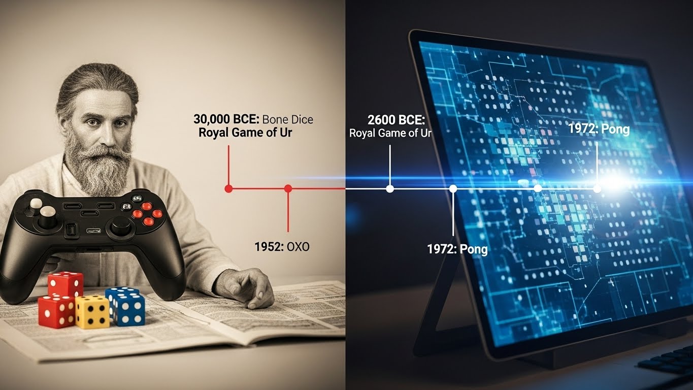 The World’s First Game: Tracing the Origins of Human Play and Competition