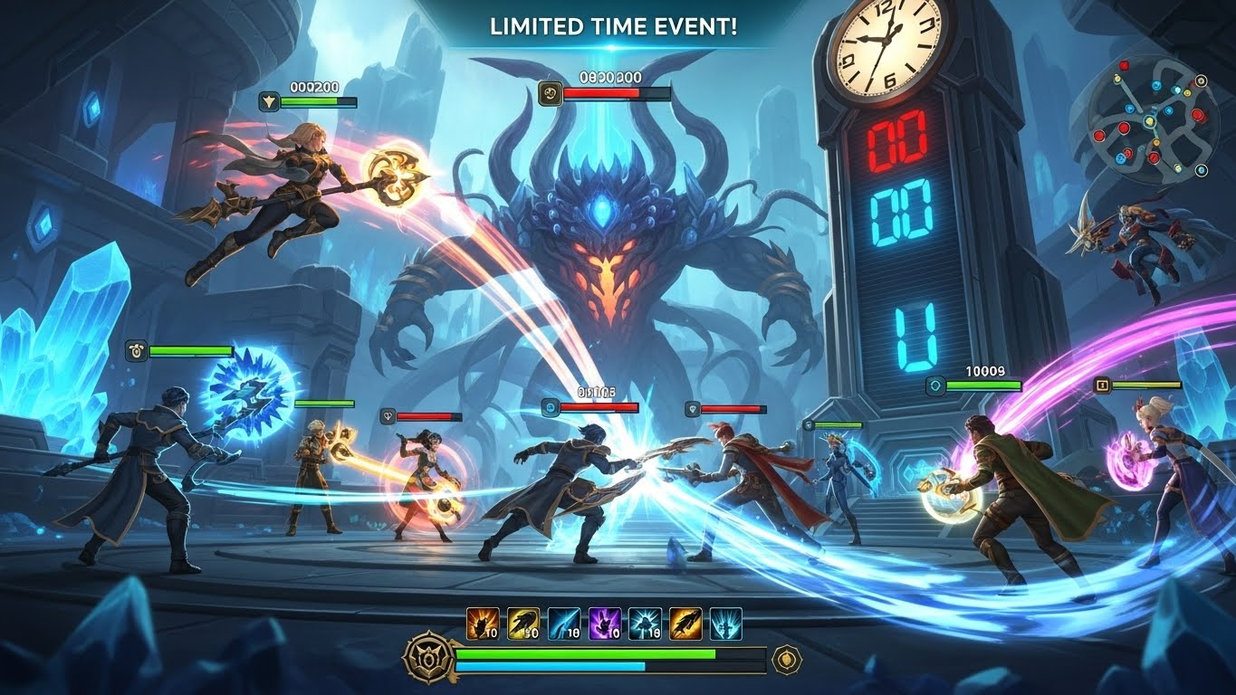 Why Time Limited Events in Online Games Make Play More Exciting