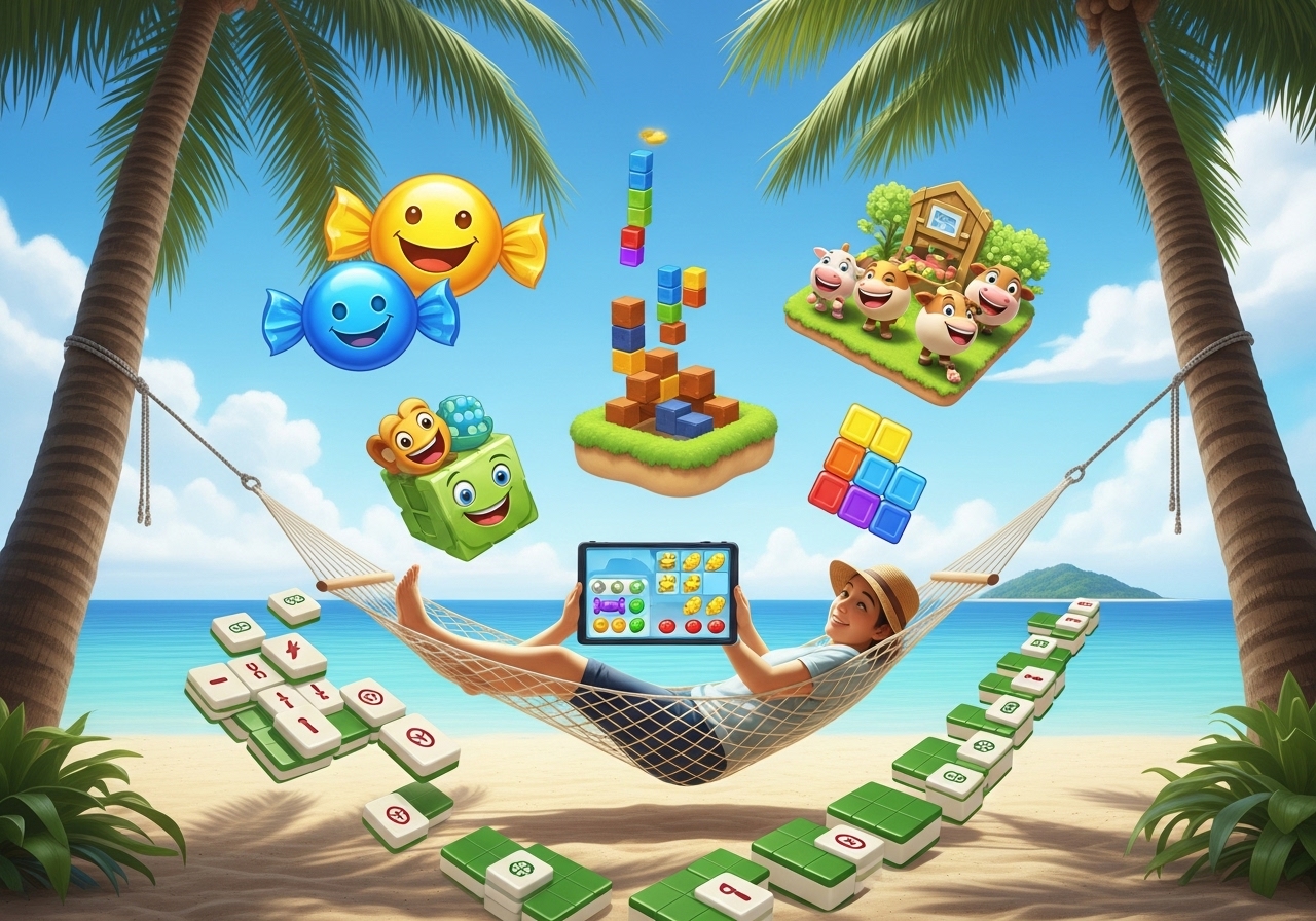 Why Casual Games Are the Secret Stress-Busters You Didn’t Know You Needed