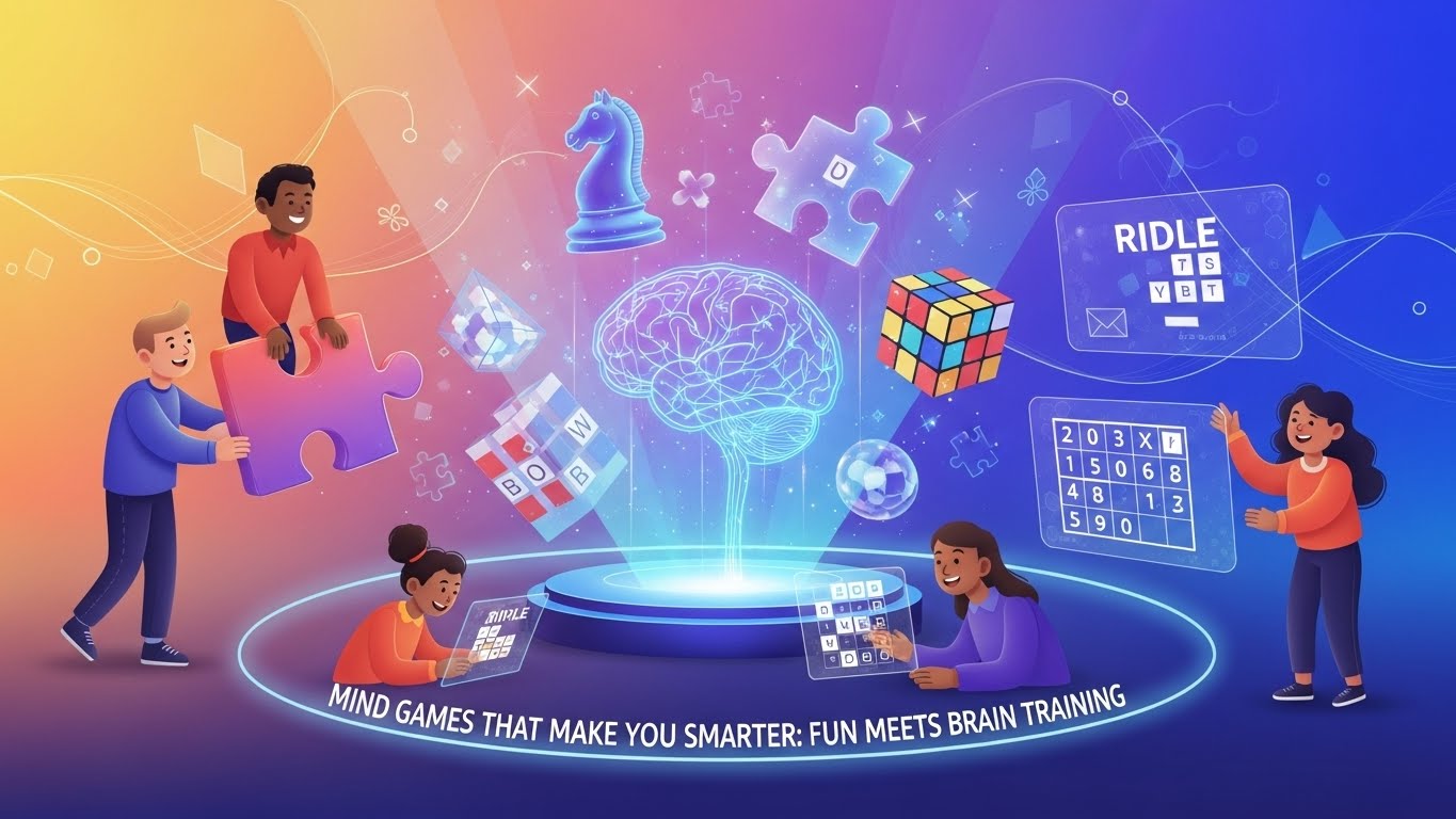 Mind Games That Make You Smarter: Fun Meets Brain Training
