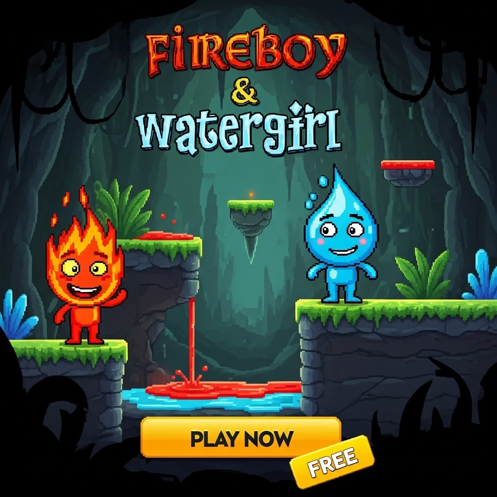 Fire Boy and Water Girl