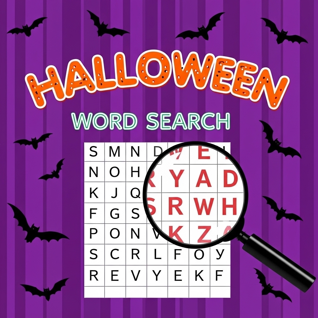 Halloween Word Search